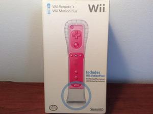 Nintendo Remote Wii Motion Plus Rosa -envio Gratis -
