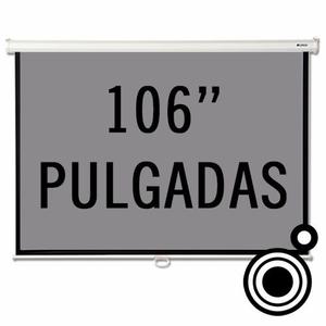 Pantalla Proyector Loch 106 Pulgadas Widescreen Max Contrast