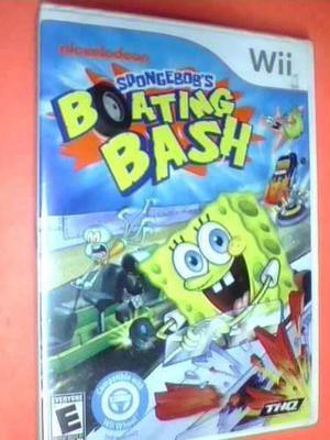 Spongebobs Boating Bash - Wii - Nuevo Caja Sellada - Ojh