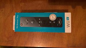 Wii Motion Remote Plus Original Negro Nuevo