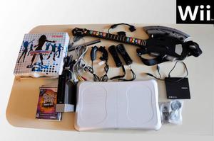 Wii+guitarra+balance Board+juegos