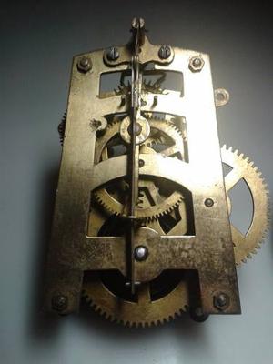 Antiguo Mecanismo Reloj De Péndulo Junghans Alemán