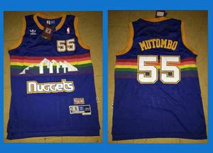 Camiseta De Denver Con Mutombo