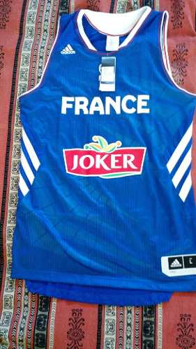 Camiseta adidas Selección Francia Basketball Euroliga