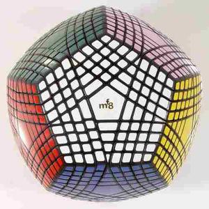 Cubo Rubik Mf8 Petaminx (stickered) Negro Cax