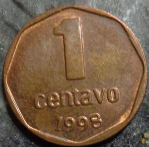Lote de 8 monedas de 1 centavo peso convertible 