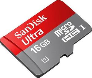 Memoria Sandisk microsd 16gb, clase 10, Local a la calle!