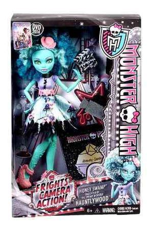 Muñeca Monster High Honey Swamp Camera - Jugueteria