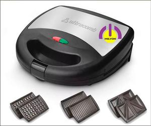 Sandwichera Waflera Grill Ultracomb 3 En1 Sw-