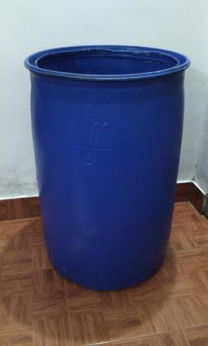 Tacho tambor de plastico azul resistente 100 litros