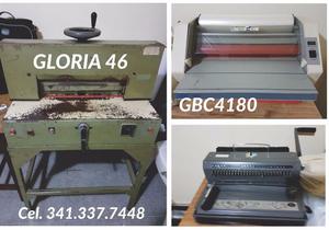 guillotina gloria 46 + laminadora gbc