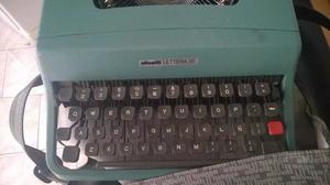 Maquina Escribir Olivetti Lettera 32 Portatil