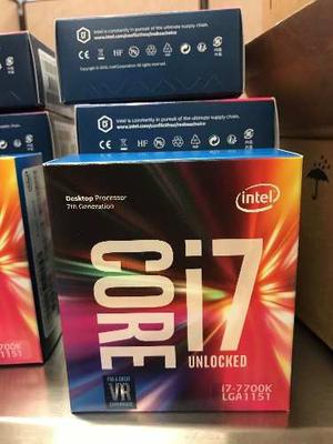 Procesador Intel Core Ik Kabylake Lga 