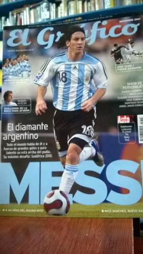 Revista El Gráfico  Messi