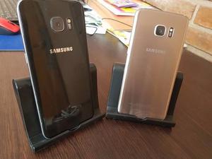 SAMSUNG S7 EDGE LIBRE GOLD Y ONIX