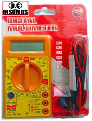 Tester Digital Multitester Dt-830d - En Congreso Dc-insumos