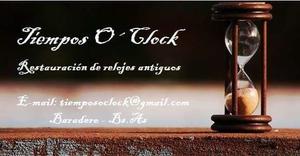 tiemposoclock Restauracion y venta de relojes antiguo