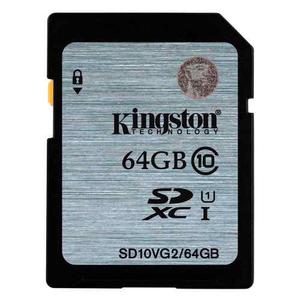Memoria Sd Xc Kingston 64gb Clase mb/sg2