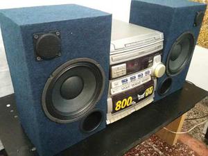 Minicomponente Philips 800 Watts Solo Aux Y Radio