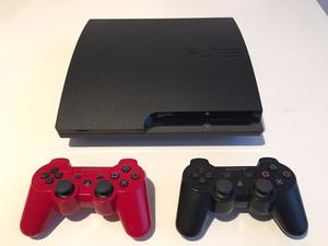 Playstation  Gb Slim + 2 Joysticks + Juego Pes