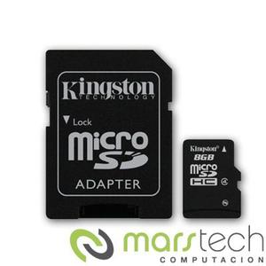 Tarjeta De Memoria Micro Sd 8gb Kingston - Sdc4-8gb-tw