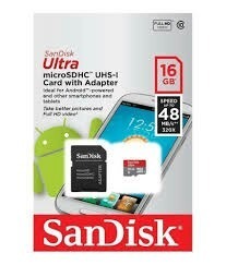 Tarjeta Memoria Micro sd Sandisk Ultra hc Clase gb