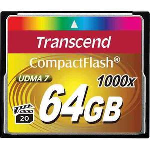 Transcend Compact Flash 64gb x 160mb/s Vpg 20 4k Udma 7