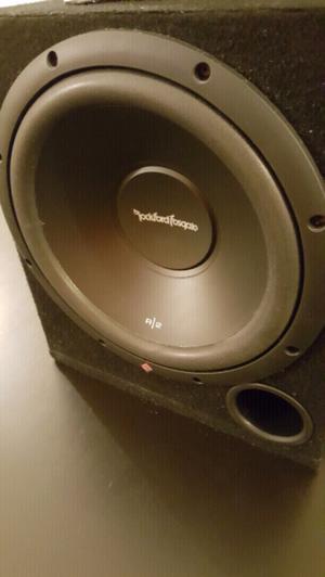 VENDO!! Subwoofer Rockford Fosgate R2 12" en Caja. Recibo