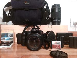 Vendo sony alpha 200