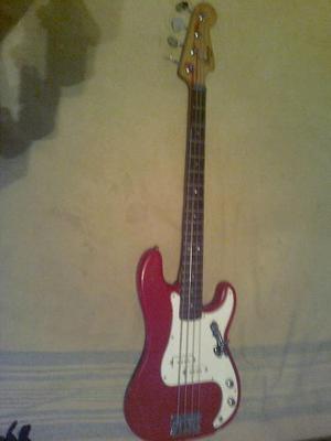 Bajo Electrico Squieelr Fender Modelo 87 Origen India Ex