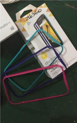 Bandas de colores para celular Motorola