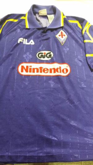 Camiseta Vieja Fiorentina Fila L Aprox. Consult Stock