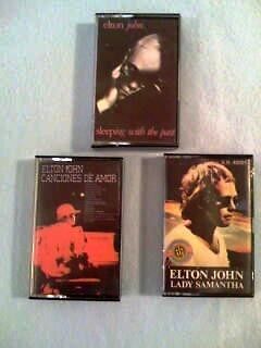 Elton John [lote de 3 cassettes]