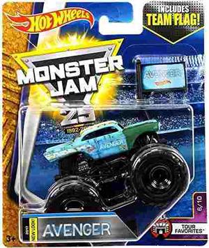 Hot Wheels Monster Jam - Avenger Team Flag !!!