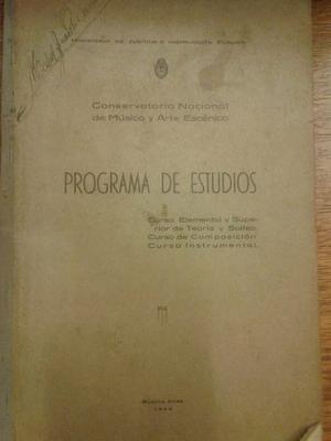 Programa De Estudios Curso Teoría Música Solfeo