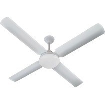 Ventilador De Techo Protalia Chapa Metal Blanco Luz Nuevo!