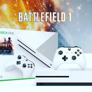 Xbox One S de 500 gb con un juego digital, Battlefield 1