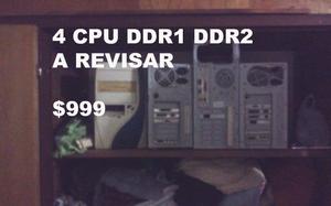 4 Cpu DDR1 Y DDR2