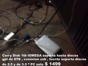 Carry disk 1 tb IOMEGA