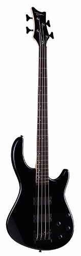 Dean Edge 10 Activo Classic Black Bajo Negro 4 Cuerdas