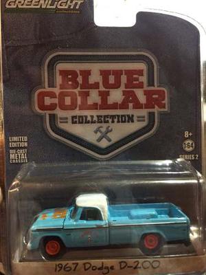 Greenlight Dodge D- Blues Collar 1/64 Nuevo