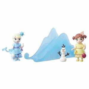 Muñeca Disney Frozen Elsa Anna Olaf Little Kingdom Nuevo