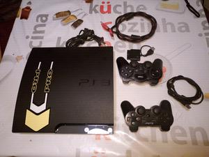 Play station 3 slim 320gb con juegos y accesorios