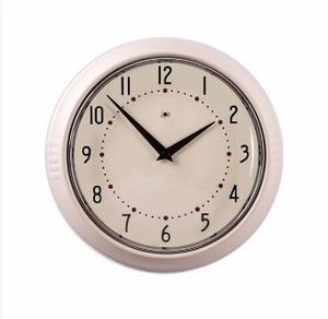 Reloj De Pared Retro Blanco - La Vidriera Regalos