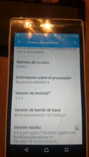 Sony xperia z1 usado