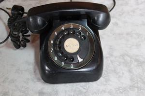 Telefono Negro Hermoso Ideal Decoración, Coleccionistas