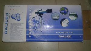Telescopio Galileo Refractor F400x70 Trípode+bolso