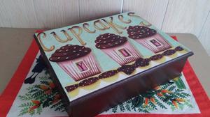 Caja de cupcakes