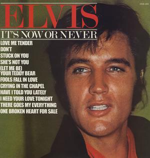 Elvis Presley - It's Now Or Never LP(tapa unica)
