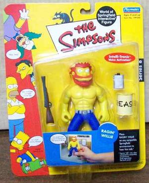 Muñeco Coleccion Simpsons Original Ragin Willie Z.devoto